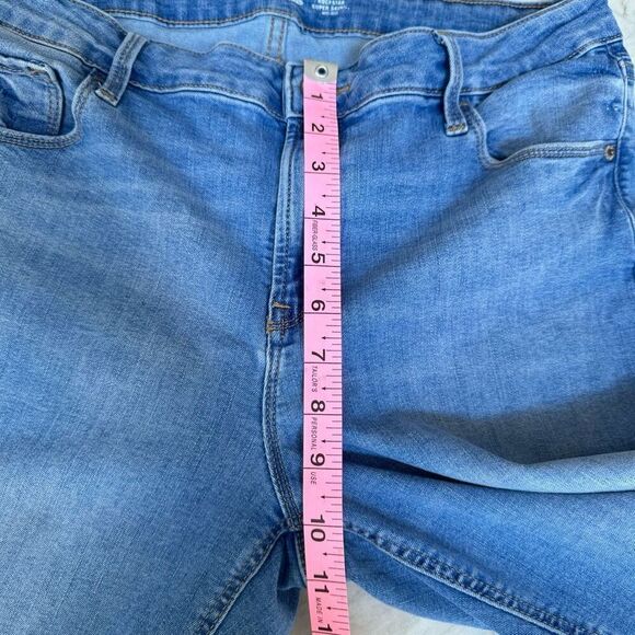 Old Navy Rockstar super skinny mid-rise stretch jeans size 14 - Picture 6 of 7